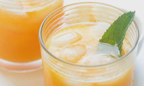 Cách làm Sinh tố xoài chanh