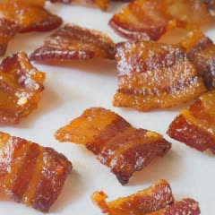Cách làm Snack thịt xông khói nướng
