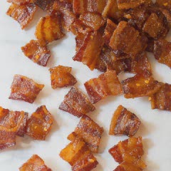 Cách làm Snack thịt xông khói nướng