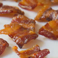 Cách làm Snack thịt xông khói nướng