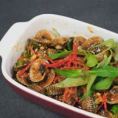 Cách Làm Sò Huyết Sốt Bơ Đậu Phộng Béo Bùi