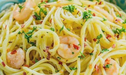 Cách làm Spaghetti tỏi tôm