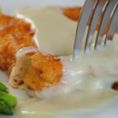 Cách làm Steak gà sốt Bechamel