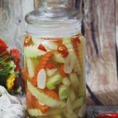 Cách làm su hào cà rốt muối