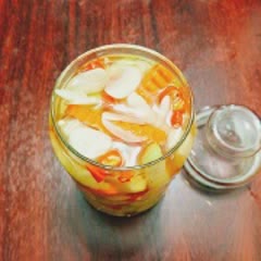 Cách làm su hào cà rốt muối