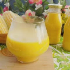 Cách làm sữa bắp tại nhà đơn giản