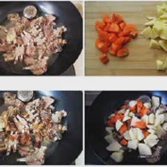Cách Làm Sườn Kho Khoai Tây Đơn Giản Thật Hấp Dẫn