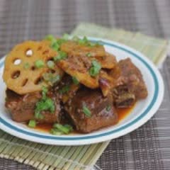 Cách Làm Sườn Non Kho Củ Sen Và Tương Đậu Đậm Đà