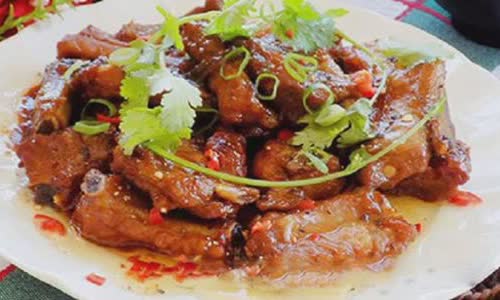 Cách làm sườn rim nước cốt dừa