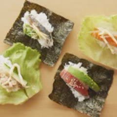Cách là sushi cuộn tay - Temakizushi)