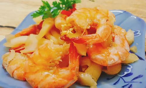 Cách làm Tép ram dừa