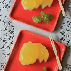 Cách làm thạch chanh dây cốt dừa