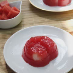 Cách làm Thạch Dưa Hấu đỏ đẹp mắt, giải nóng mùa hè