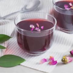 Cách làm thạch trà hoa hồng