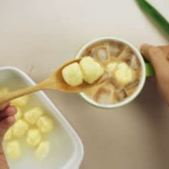 Cách Làm Thạch Viên Phô Mai Tươi Trà Sữa Chi Lăng