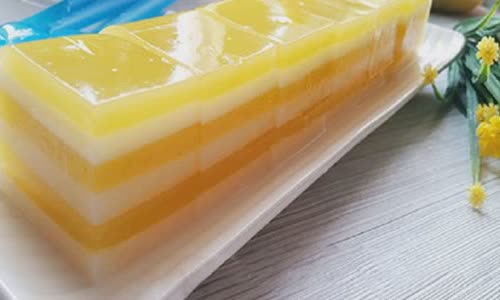 Cách làm thạch xoài cốt dừa