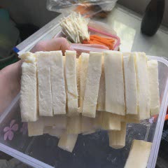 Cách làm Thăn bò cuộn rau củ phô mai sốt Teriyaki