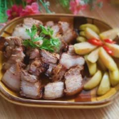 Cách làm thịt ba chỉ áp chảo béo thơm