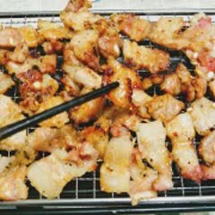Cách làm thịt ba chỉ ướp sả nướng