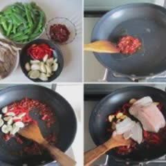 Cách làm thịt ba chỉ xào đậu đũa