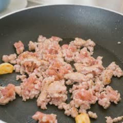 Cách làm thịt bằm xào khoai tây