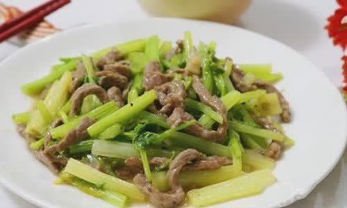 Cách Làm Thịt Bò Xào Cần Tây Đơn Giản