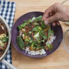 Cách làm thịt bò xào rau cải tatsoi