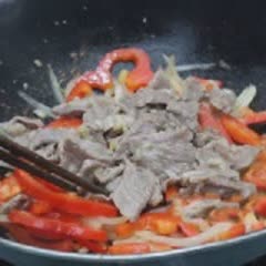 Cách làm thịt bò xào rau củ