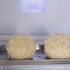 Cách làm thịt bọc trứng chiên xù