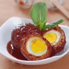 Cách Làm Thịt Bọc Trứng Sốt Kiểu Trung Hoa Ngon