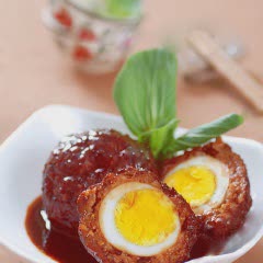 Cách Làm Thịt Bọc Trứng Sốt Kiểu Trung Hoa Ngon