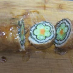 Cách làm thịt cuốn rau củ