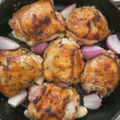 Cách làm Thịt gà chiên chanh hương thảo
