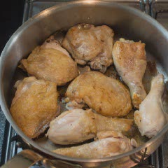 Cách làm Thịt gà chiên sốt nước tương