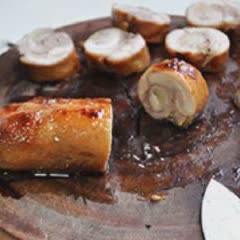Cách làm thịt gà cuộn nướng giấy bạc