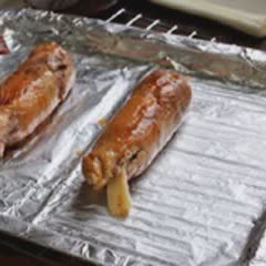 Cách làm thịt gà cuộn nướng giấy bạc