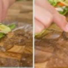 Cách Làm Thịt Gà Cuộn Rau Củ Thanh Mát, Cực Ngon