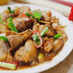 Cách làm thịt gà rim nước tương đậm đà