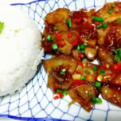 Cách làm thịt heo rim coca