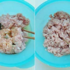 Cách làm thịt heo viên chiên giòn