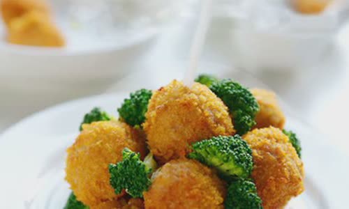Cách làm thịt heo viên chiên giòn