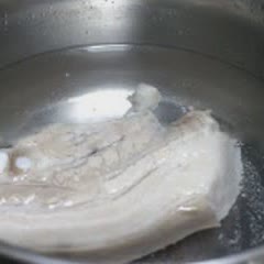 Cách làm thịt luộc chấm mắm ruốc
