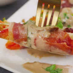 Cách Làm Thịt Nguội Serrano Cuộn Nước Sốt Mè Rang | Thơm Ngon Lạ Miệng