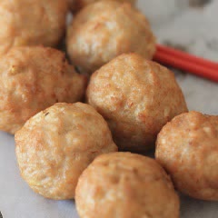 Cách làm thịt viên chiên giòn kiểu Hoa