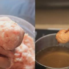 Cách làm thịt viên chiên giòn kiểu Hoa