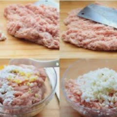 Cách làm thịt viên chiên giòn kiểu Hoa