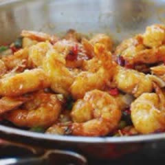 Cách làm tôm chiên giòn sốt chua ngọt