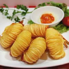Cách làm Tôm Cuộn Khoai Tây chiêu đãi cả nhà ngày Tết