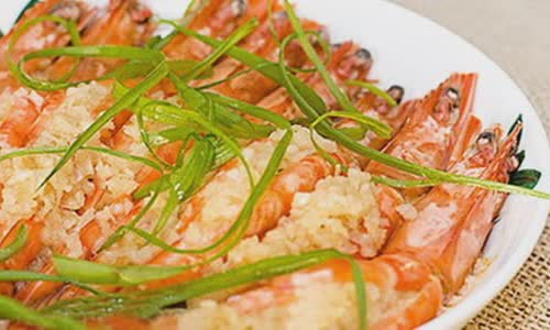Cách làm Tôm Hấp Tỏi đơn giản ngon miệng cho ngày ngán thịt