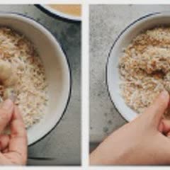 Cách làm tôm lăn bột dừa nướng nóng giòn
